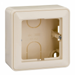 Коробка для накладного монтажа крем W59 Systeme Electric