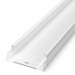 Лоток неперфорированный Стандарт 150х50х3000 (0,7 мм) RAL 9003 (12 м/уп) Промрукав Лоток неперфорированный Стандарт 150х50х3000 (0,7 мм) RAL 9003 (12 м/уп) Промрукав