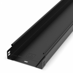 Лоток неперфорированный Стандарт 150х50х3000 (0,7 мм) RAL 9005 (12 м/уп) Промрукав Лоток неперфорированный Стандарт 150х50х3000 (0,7 мм) RAL 9005 (12 м/уп) Промрукав