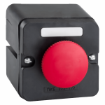 Пост кнопочный ПКЕ 222-1-У2-IP54 (красный гриб) (2НО)