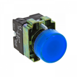 Лампа сигнальная BV66 синяя EKF PROxima