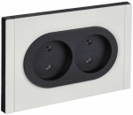 FORTE&PIANO Роз. 2-я без з/к з/ш б/к 10А FP226M бел. IEK