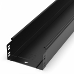 Лоток неперфорированный Стандарт 150х80х3000 (0,7 мм) RAL 9005 (6 м/уп) Промрукав Лоток неперфорированный Стандарт 150х80х3000 (0,7 мм) RAL 9005 (6 м/уп) Промрукав