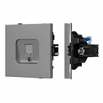 Механизм компьютерной розетки SCT-TENDO-MPC1-PL-GR (RJ-45, CAT6) (Arlight, Графитовый) Механизм компьютерной розетки SCT-TENDO-MPC1-PL-GR (RJ-45, CAT6) (Arlight, Графитовый)