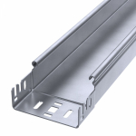 Лоток неперфорированный Профи INOX (AISI 316) 100х50х3000 (1,0 мм) (6 м/уп) Промрукав