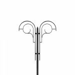 Кронштейн OXOR-SB2-2 BLACK (Arlight, Сталь) Кронштейн OXOR-SB2-2 BLACK (Arlight, Сталь)