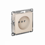 Розетка 1гн без З/К с/у крем механизм 16А быстрозажим AtlasDesign Systeme Electric (1/20)