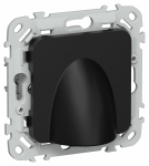 Вывод кабеля с/у черный механизм КВ-ФлЧ FLITE IEK (1/100) Вывод кабеля с/у черный механизм КВ-ФлЧ FLITE IEK (1/100)