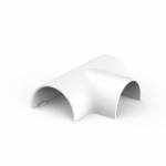 MultiSet Тройник для кабель-канала 30х13 Белый