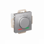 Терморегулятор теплого пола с датчиком с/у алюминий механизм  AtlasDesign Systeme Electric  (1)