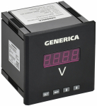 Вольтметр цифр. щит. 1-ф. DO RS-485 96х96 LED GENERICA Вольтметр цифр. щит. 1-ф. DO RS-485 96х96 LED GENERICA