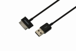 USB кабель для Samsung Galaxy tab шнур 1М черный (1/10/500)