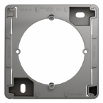 Коробка для накладного монтажа алюминий Glossa Systeme Electric (1/4)