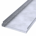 Лоток перфорированный Профи INOX (AISI 316) 600х100х3000 (2,0 мм) (6 м/уп) Промрукав