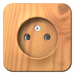 Розетка 1гн без З/К шторки о/у ясень изол.пласт. 16А IP20 Blanca Schneider Electric