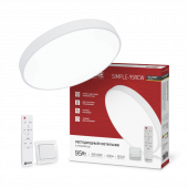 Светильник светодиод 95Вт 3000-6500К 7600Лм 400х50мм с пультом ДУ SCANDY SIMPLE-95RCW IN HOME (1/3) Светильник светодиод 95Вт 3000-6500К 7600Лм 400х50мм с пультом ДУ SCANDY SIMPLE-95RCW IN HOME (1/3)