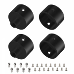 Заглушка WPH-FLEX-D22-360deg BLACK ALU с отверстием (Arlight, Металл) Заглушка WPH-FLEX-D22-360deg BLACK ALU с отверстием (Arlight, Металл)
