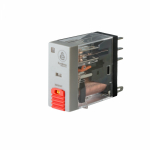 Реле 8A 2CO 48VAC тест кнопка LED