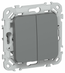 FLITE Выключ. 2-кл. прох. 10А ВС62-1-0-ФлМА м/а IEK FLITE Выключ. 2-кл. прох. 10А ВС62-1-0-ФлМА м/а IEK