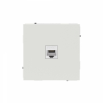 Компьютерная розетка RJ-45 без шторки, кат.6А одинарная,KANT, белый песок Компьютерная розетка RJ-45 без шторки, кат.6А одинарная,KANT, белый песок