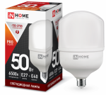 Лампа светодиод 50Вт дрл/дрв Е27/Е40 6500К 4750Лм HP-PRO IN HOME (1/50)