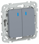 FLITE Выключ. 2-кл. прох. с инд. 10А ВС62-1-1-ФлМ мар. IEK FLITE Выключ. 2-кл. прох. с инд. 10А ВС62-1-1-ФлМ мар. IEK