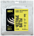 Лента LED 5м COB-528LED freecut 14Вт/м IP20 24В 4000К IEK