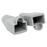 Колпачок изолирующий TERACOM для коннекторов RJ-45 PVC серый (упак.10шт)