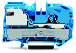 1-проводные клеммы с размыкателем нейтрали 16 мм Push-in CAGE CLAMP® 16,00 mm синие TOPJOB® S 2016-7114
