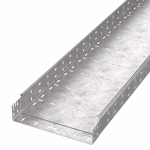 Лоток перфорированный Профи HDZ 300х80х6000 (1,5 мм) (12 м/уп) Промрукав