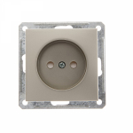 Розетка 1гн без З/К шторки с/у шампань механизм 16А W59 Systeme Electric