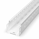 Лоток перфорированный Стандарт 100х80х3000 (0,7 мм) RAL 9003 (6 м/уп) Промрукав Лоток перфорированный Стандарт 100х80х3000 (0,7 мм) RAL 9003 (6 м/уп) Промрукав