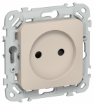 FLITE Роз. без з/к с з/ш б/к 10А РСш01-1-ФлЛ льн. IEK