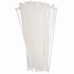 Кабельная стяжка PCT 3,6x200-100WH PA6.6 Jazzway (100 шт/уп)