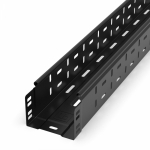 Лоток перфорированный Стандарт 100х80х3000 (0,7 мм) RAL 9005 (6 м/уп) Промрукав Лоток перфорированный Стандарт 100х80х3000 (0,7 мм) RAL 9005 (6 м/уп) Промрукав