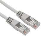 Патч-корд F/UTP REXANT категория 6, RJ45-RJ45, экранированный, 26AWG, LSZH, серый, 0.5 м