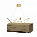 Светильник светодиодный ESTETIKA DALI-SM-90GL 90Вт 230В 3000-6500K 760х210x210мм 1.2м трос ДУ золото IN HOME