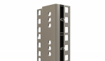 Hyperline CTRM19-32U-RAL7035 19   монтажный профиль высотой 32U с маркировкой юнитов, для шкафов TTR, TTB, цвет серый RAL7035 (2 шт. в комплекте)