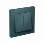 Выключатель 2кл с/у изумруд в сборе AtlasDesign Systeme Electric (1/15) Выключатель 2кл с/у изумруд в сборе AtlasDesign Systeme Electric (1/15)