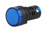 Лампа сигнальная ЭРА XB7EV76P моноблочная XB7 D22мм синяя LED 110/230В AC/DC