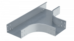 Тройник для листового кабельного лотка c разъемом/соединителем в комплекте 80x300мм нержавеющая сталь DKC (ДКС) I5 Combitech