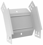 ESCA 5 Поворот верт. внеш. 45град 80х150-1,2 RAL 9016 IEK