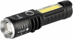 Светодиодный фонарь ЭРА UA-403 универсальный аккумуляторный 5 Вт LED + 3 Вт COB оптический Zoom 4 режима USB type C