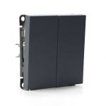 Выключатель 2кл кнопочный с/у грифель быстрозажим ArtGallery Systeme Electric (1/5)