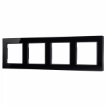 Рамка стеклянная FRM-GLARE-GS-4-BK (Arlight, -) Рамка стеклянная FRM-GLARE-GS-4-BK (Arlight, -)