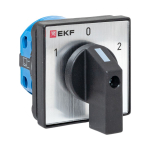 Кулачковый переключатель ПК-1-41 10А 1P "1-0-2" EKF #(100/1) Кулачковый переключатель ПК-1-41 10А 1P "1-0-2" EKF #(100/1)