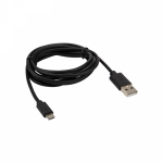 USB кабель microUSB черный 1,8м REXANT (10/10/250)
