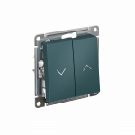 Выключатель управления жалюзи 2кл изумруд AtlasDesign Systeme Electric (1/5)