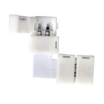 LED 1L коннектор для 3528, 2835 одноцветной светодиодной ленты L (10pkt)