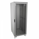 Шкаф напольный разобранный 19 IT-CQE-N 24U 600x1000мм, крыша с вырубкой, дверь перф. и перф., одинарные боковые панели, серый RAL7035 Шкаф напольный разобранный 19 IT-CQE-N 24U 600x1000мм, крыша с вырубкой, дверь перф. и перф., одинарные боковые панели, серый RAL7035